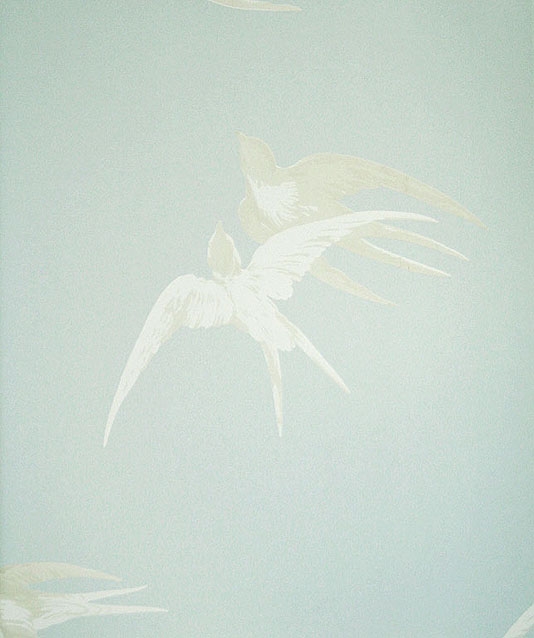 Bird Print Wallpaper | Swallows Wallpaper by Sanderson