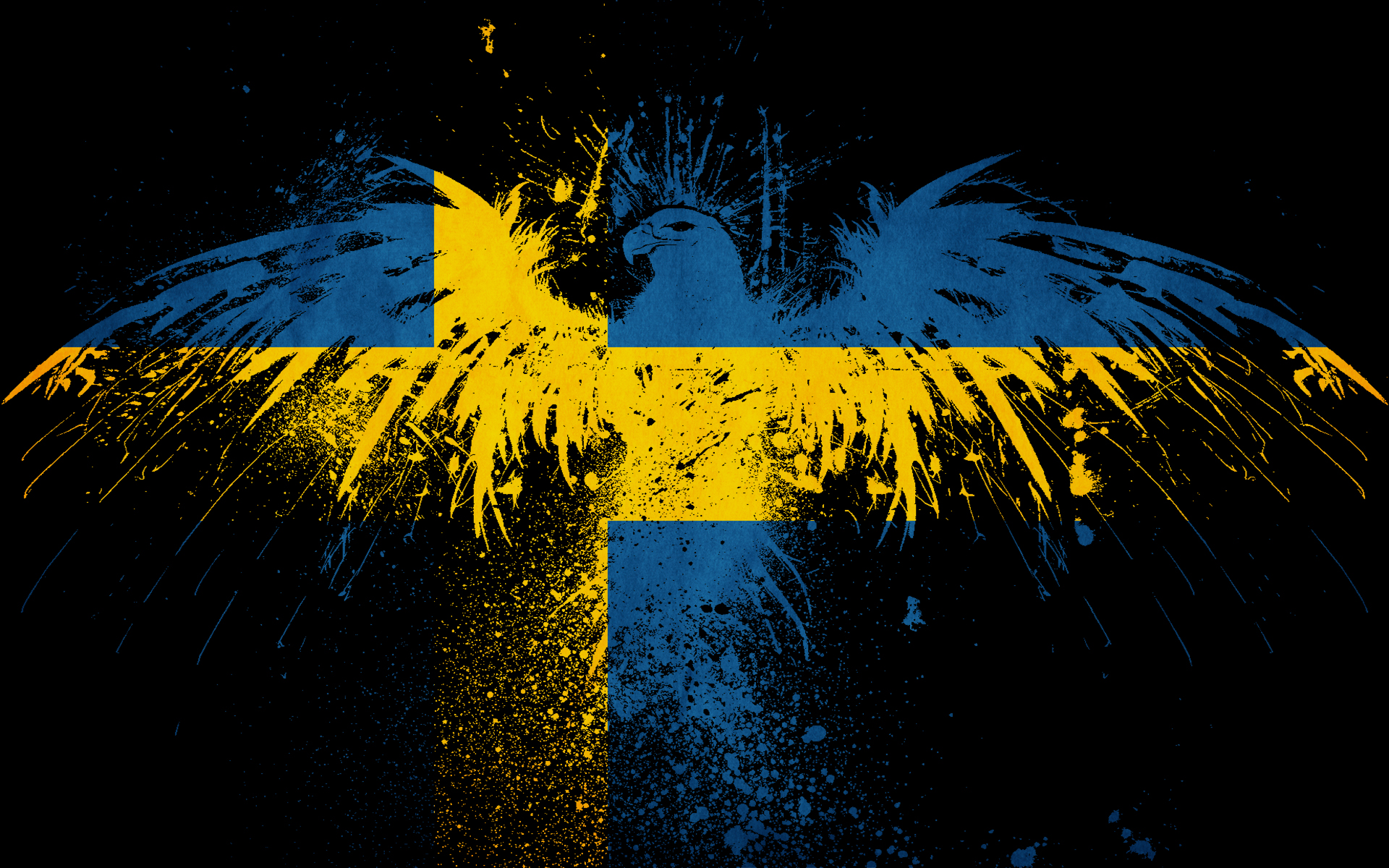 Sweden eagles flags swedish flag eagle #Qq9K