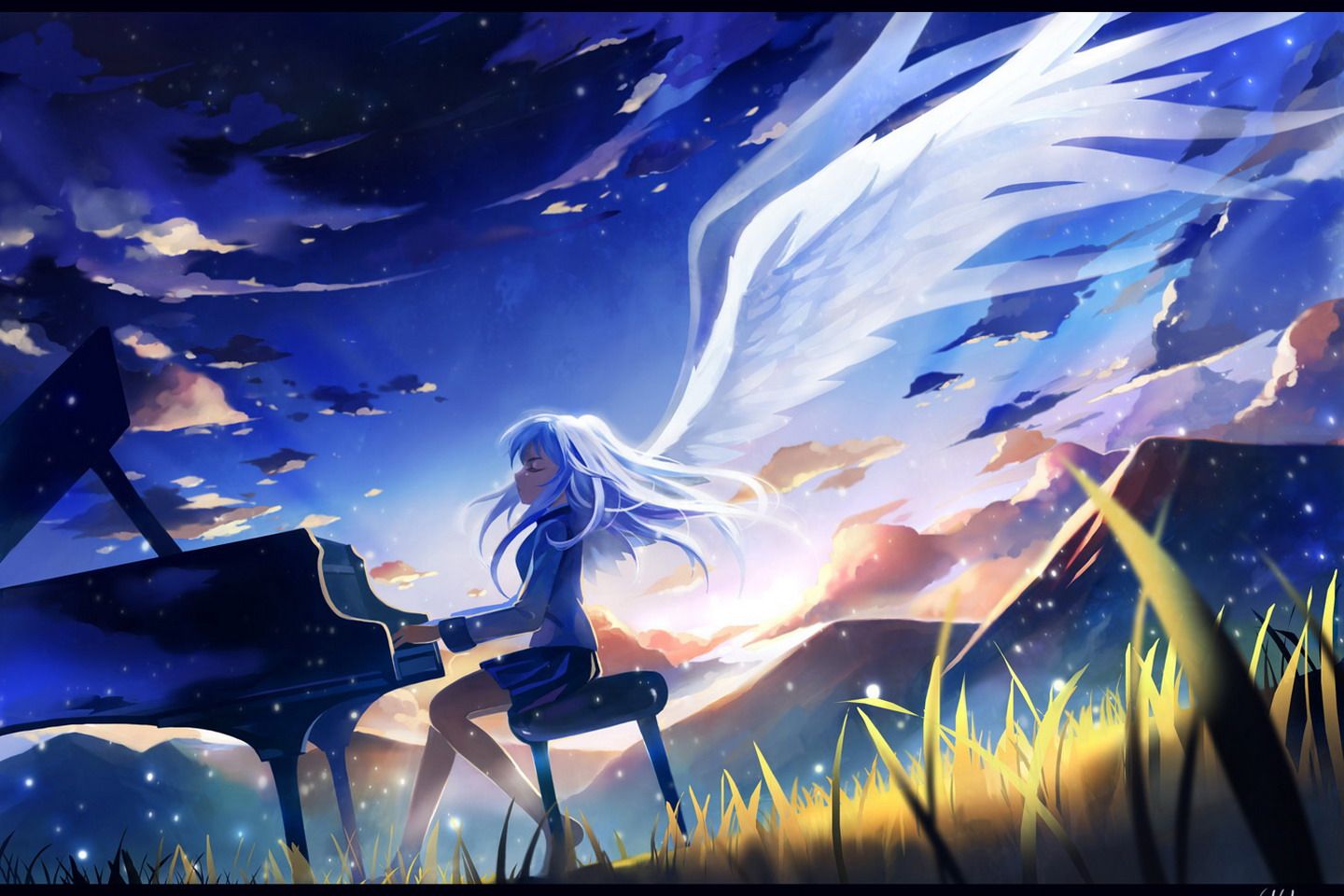 Wallpapers Angel Beats Anime Image Download