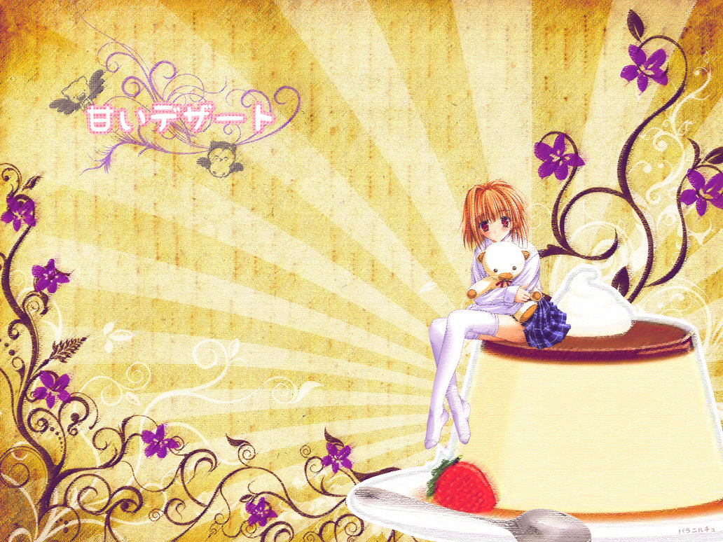 Anime Sweet Dessert Wallpaper by Baraniruchu on DeviantArt