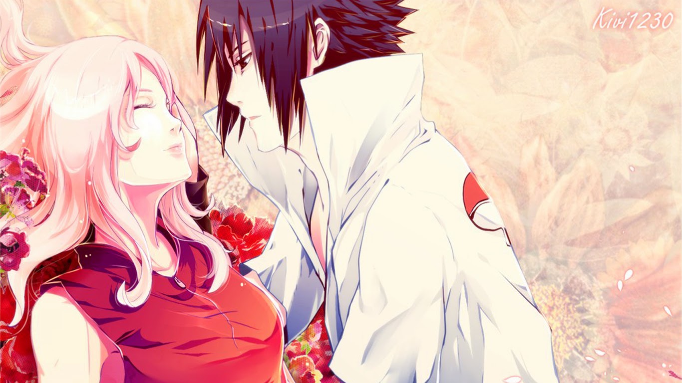 Anime Couple Sakura Sasuke g04 HD Wallpaper