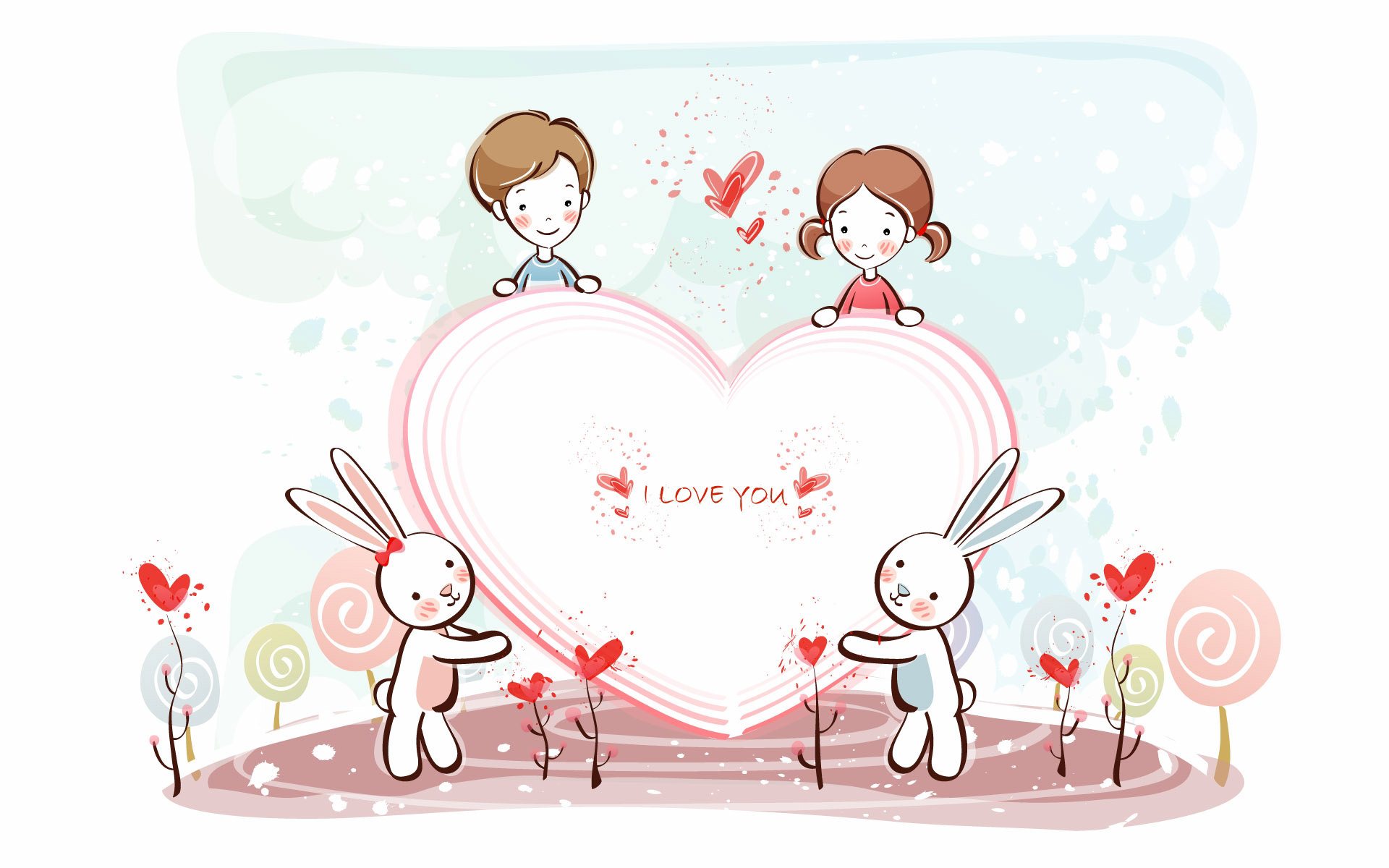 Cute Love Wallpaper #6898555
