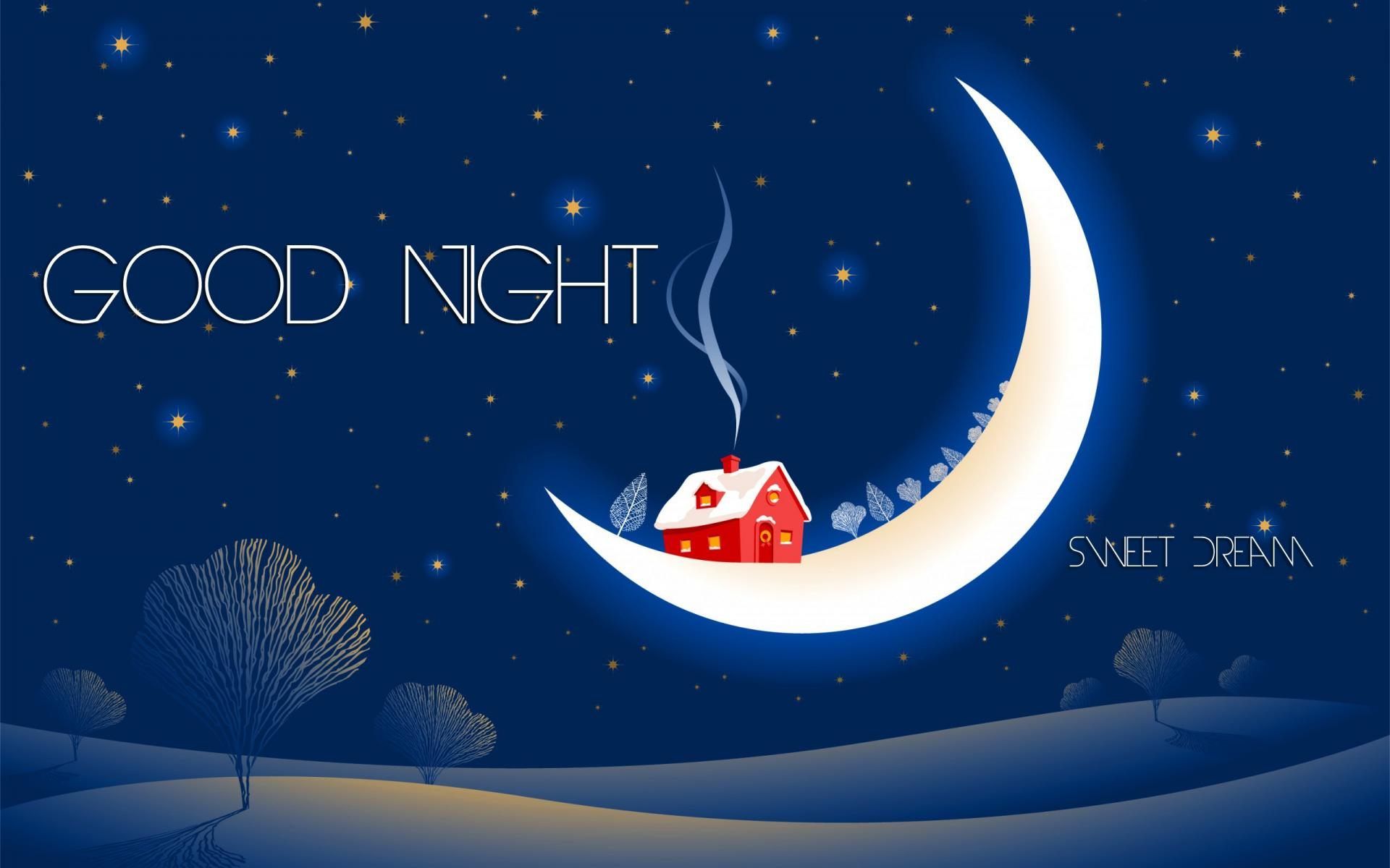 Good Night Sweet Dreams HD Wallpaper Free Download
