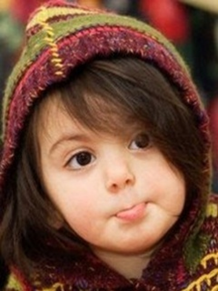 Cute baby girls Taglist for mobile phone