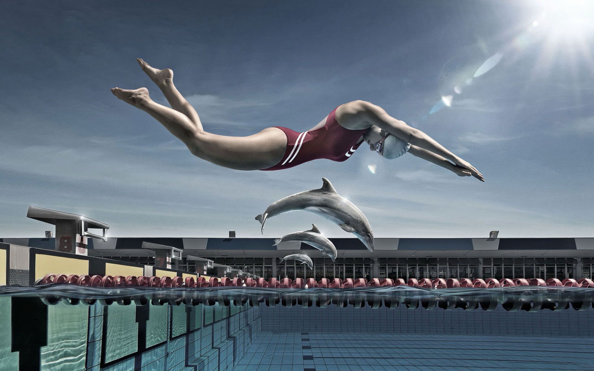 Swimming Desktop Wallpaper | Swimming Images Free | Cool Wallpapers