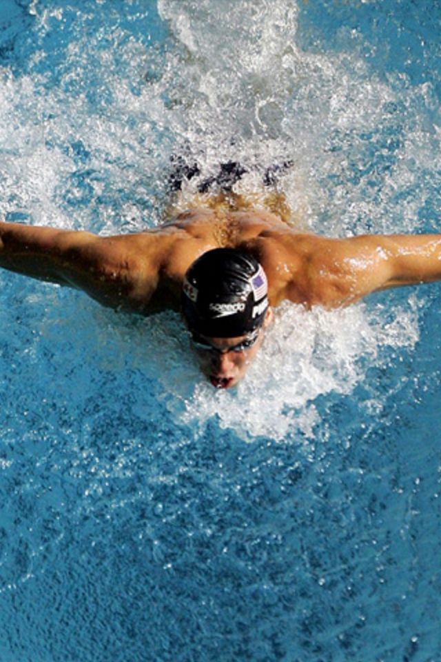 Swimmer iPod Touch Wallpaper, Background and Theme