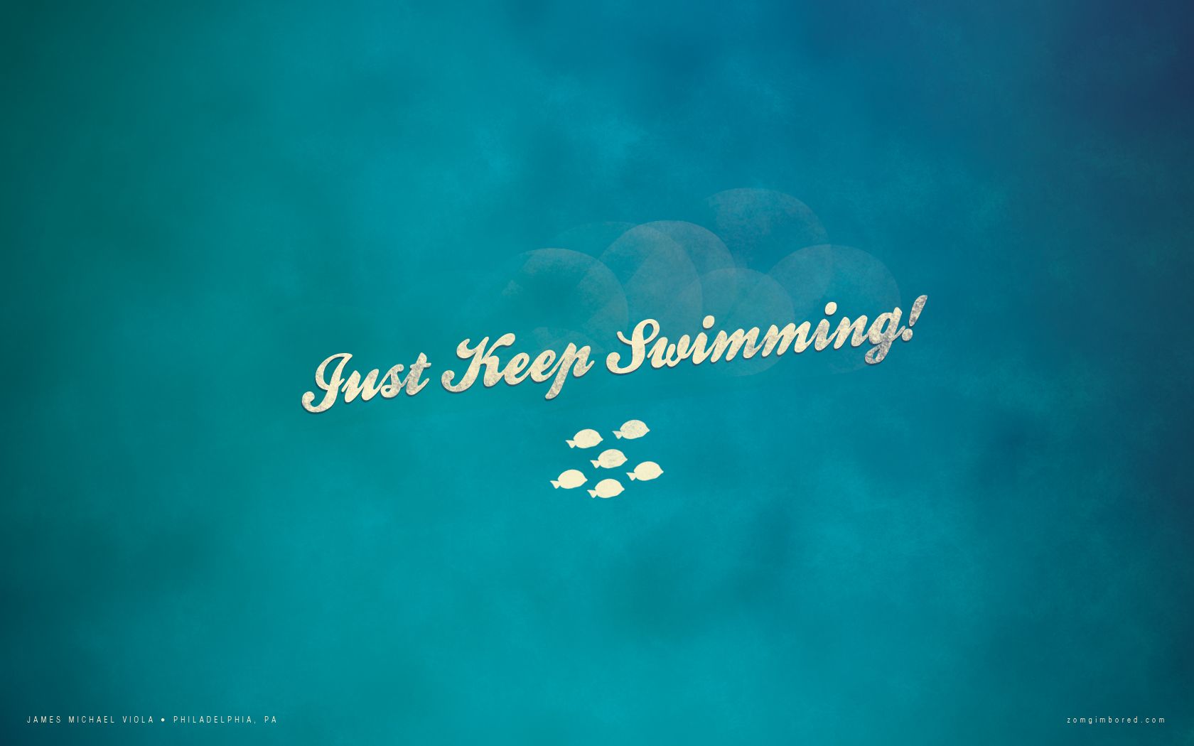 Free Desktop Wallpaper | Just Keep Swimming – ZOMG!