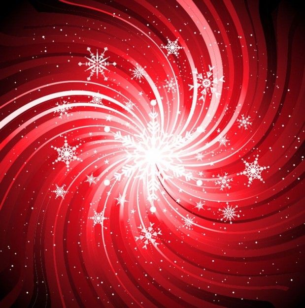 Abstract snowflake swirl background vector graphic Vector Free