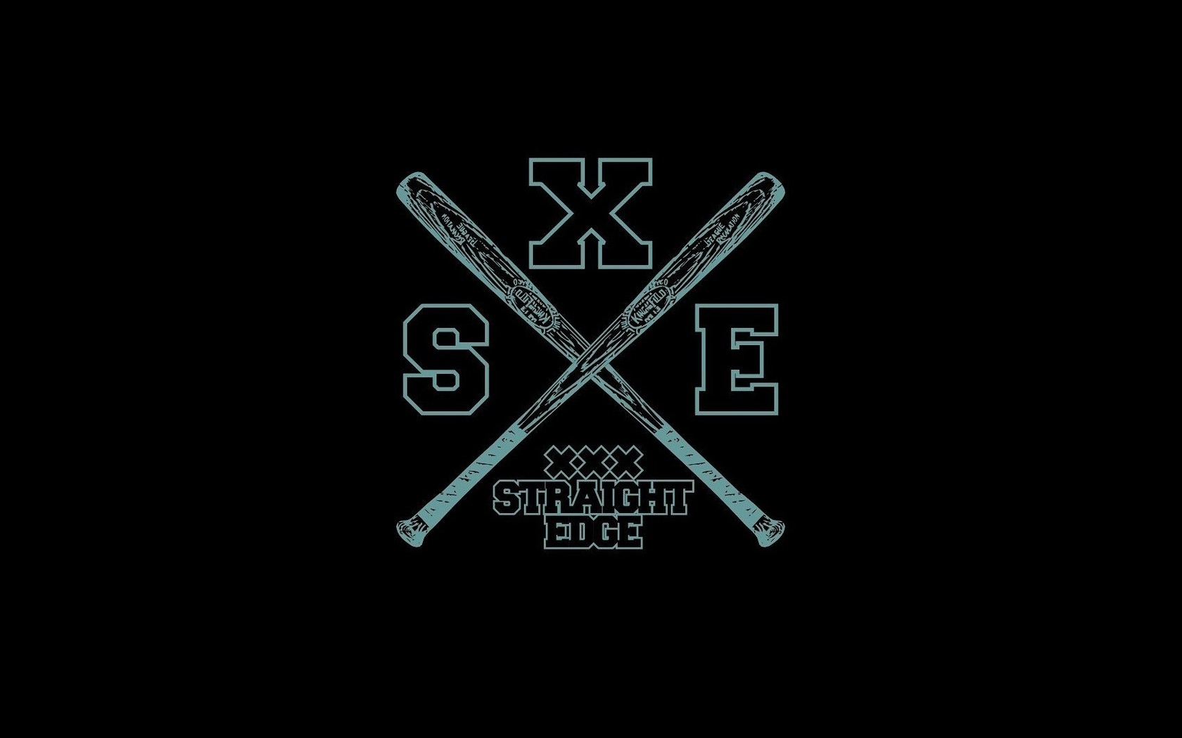 1680x1050 straight edge, a clear distinction, sxe Wallpapers and other