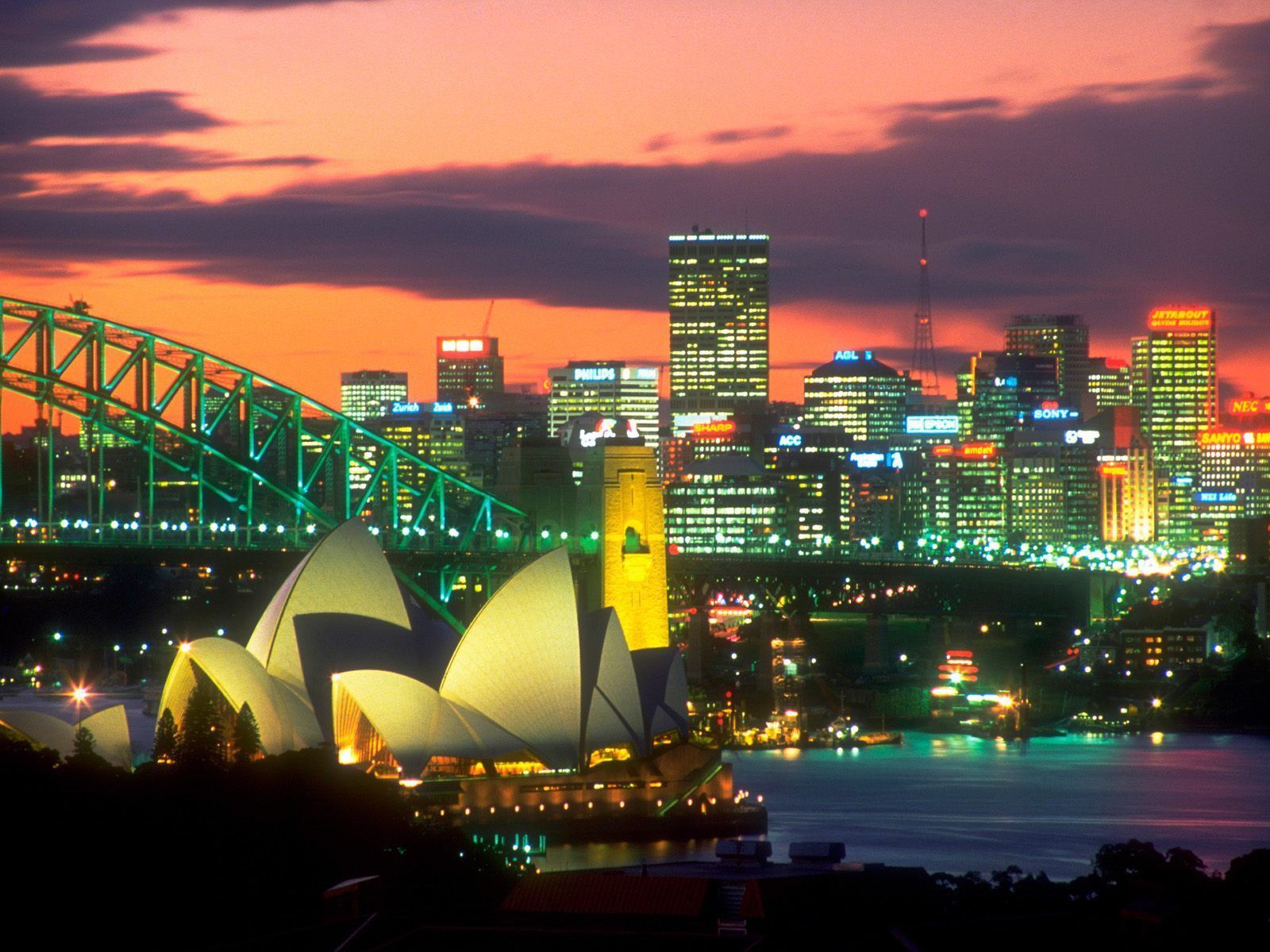 The lights of Sydney wallpapers and images - wallpapers, pictures ...