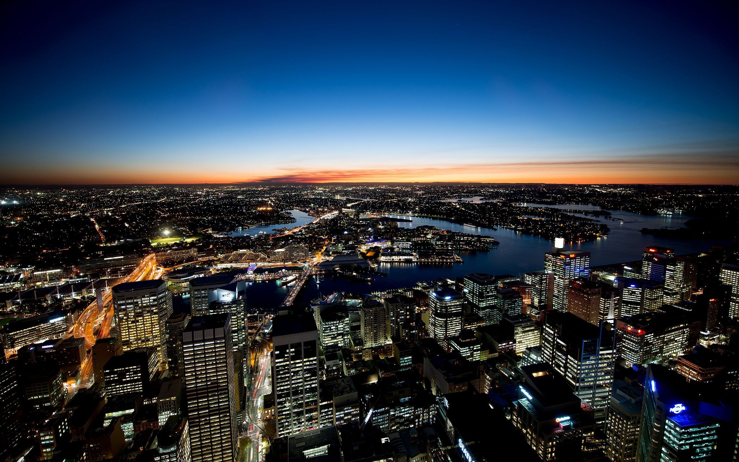 Sydney Night Lights Wallpapers | HD Wallpapers