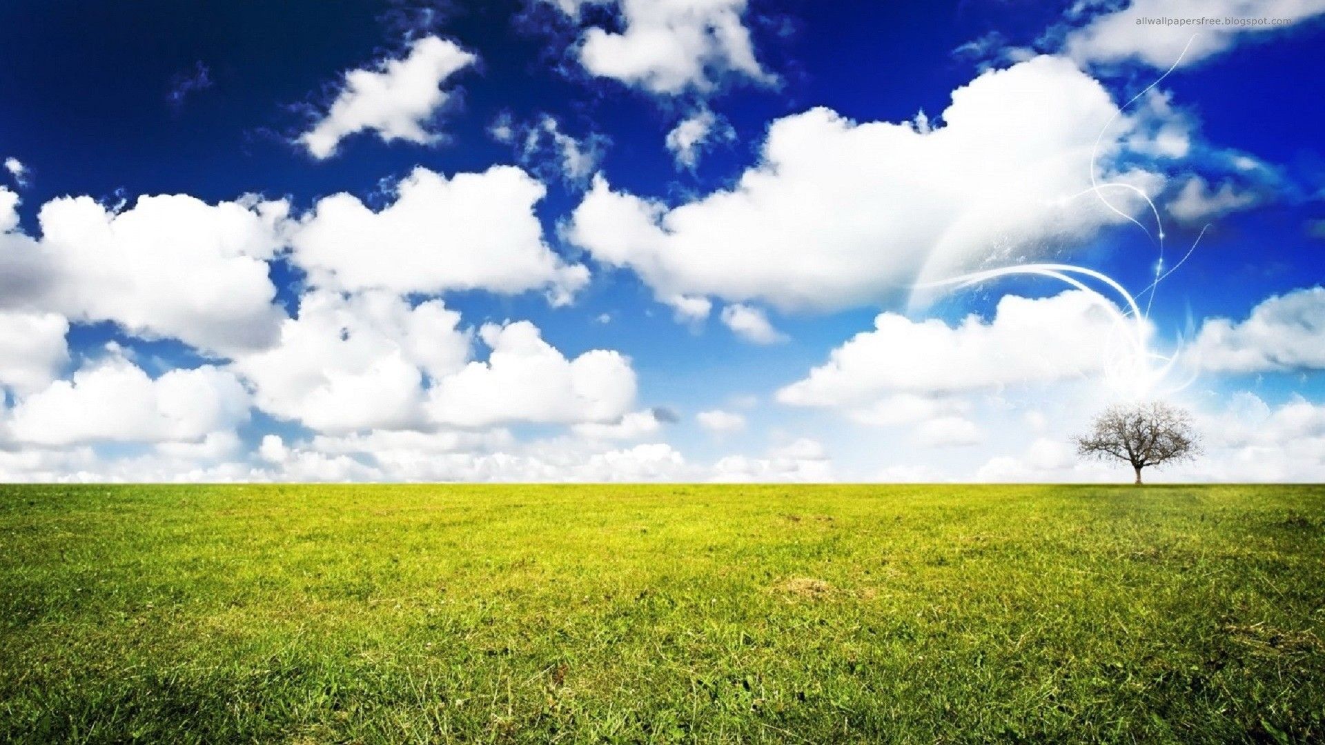 Nature wallpaper - Sky, Powderblue | Wallpaper free hd downloads ...