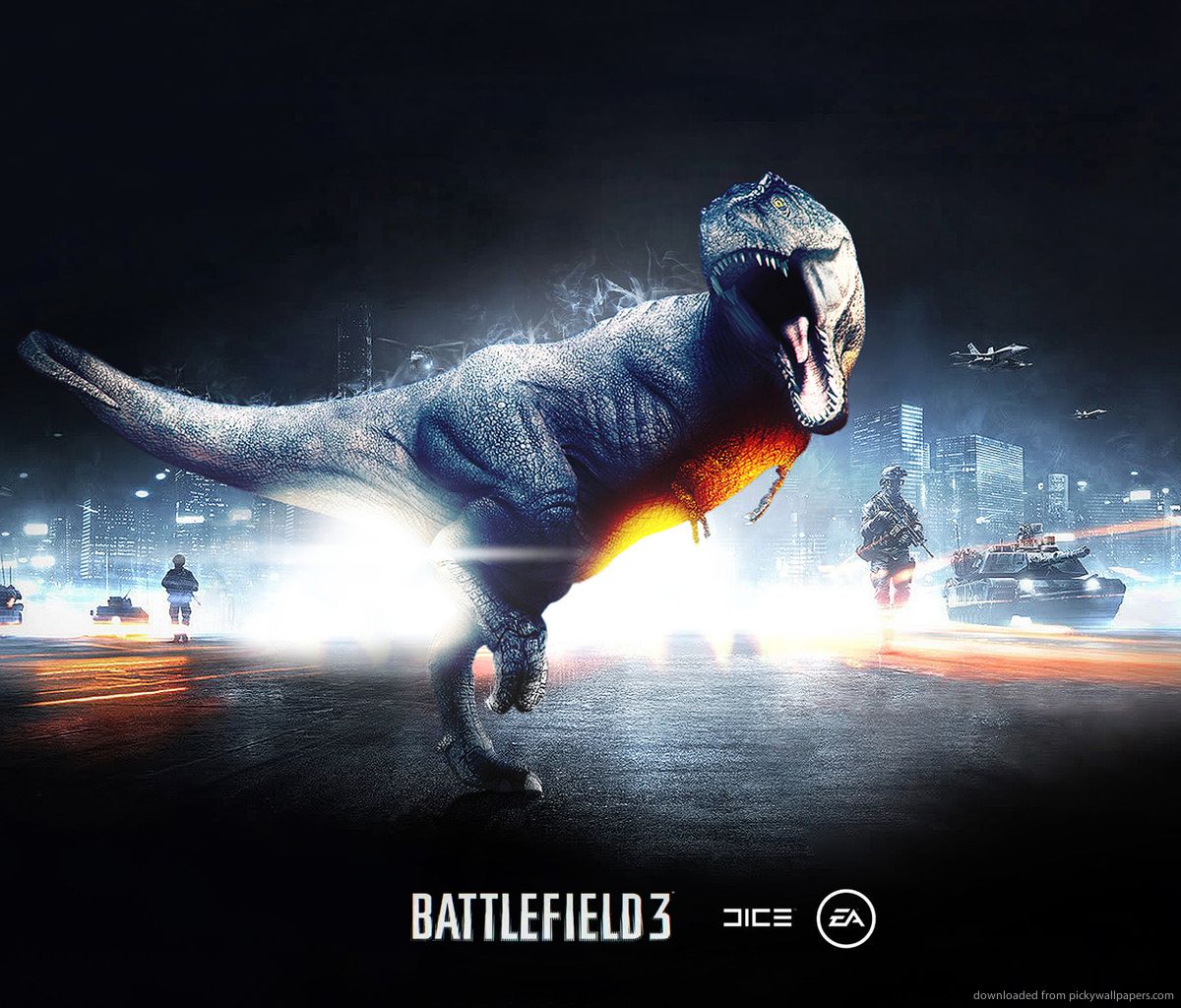 Download Battlefield 3 T-Rex Wallpaper For Samsung Galaxy Tab