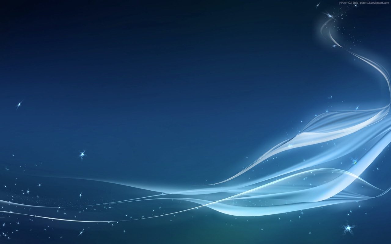 Wallpapers Tron Style Flurry Blue Lines Tablet Pc 1280x800