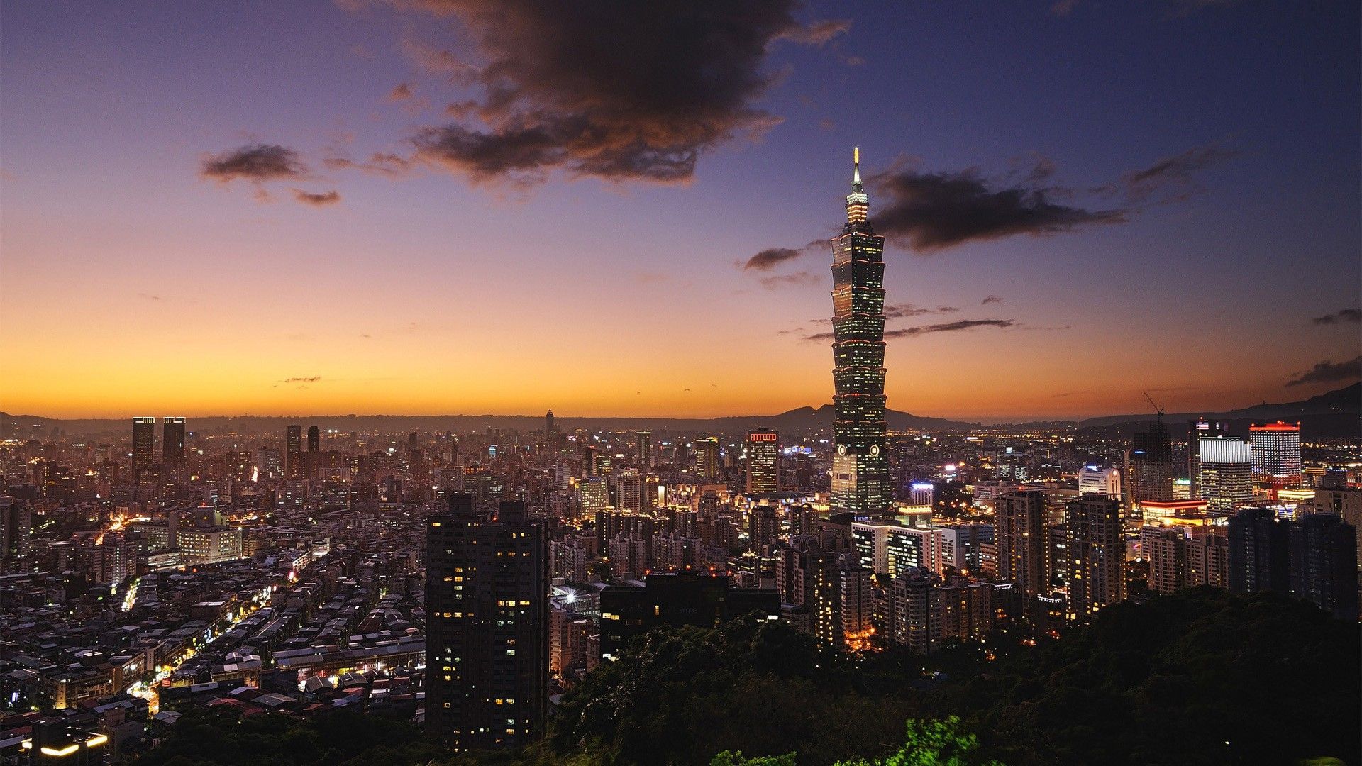 Taipei 101 Skyscraper Wallpaper - Travel HD Wallpapers