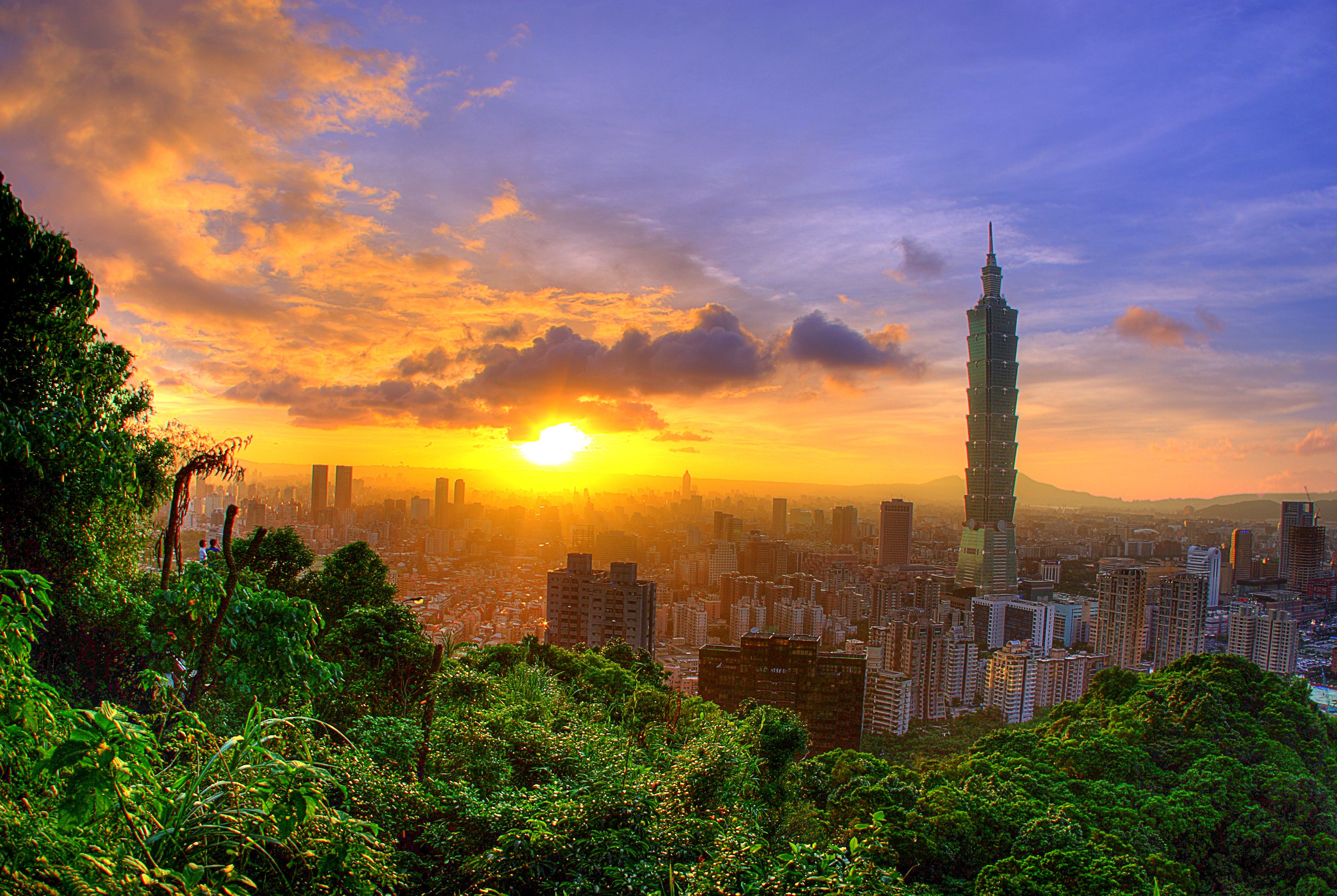 Taipei 101 Large Wallpaper - Travel HD Backgrounds