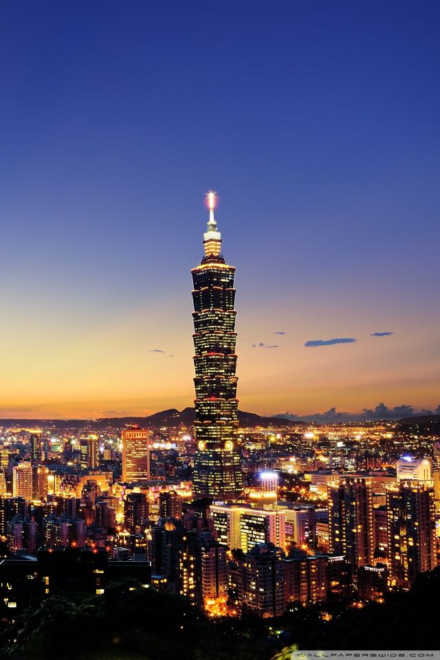 Taipei 101 HD desktop wallpaper Widescreen High Definition