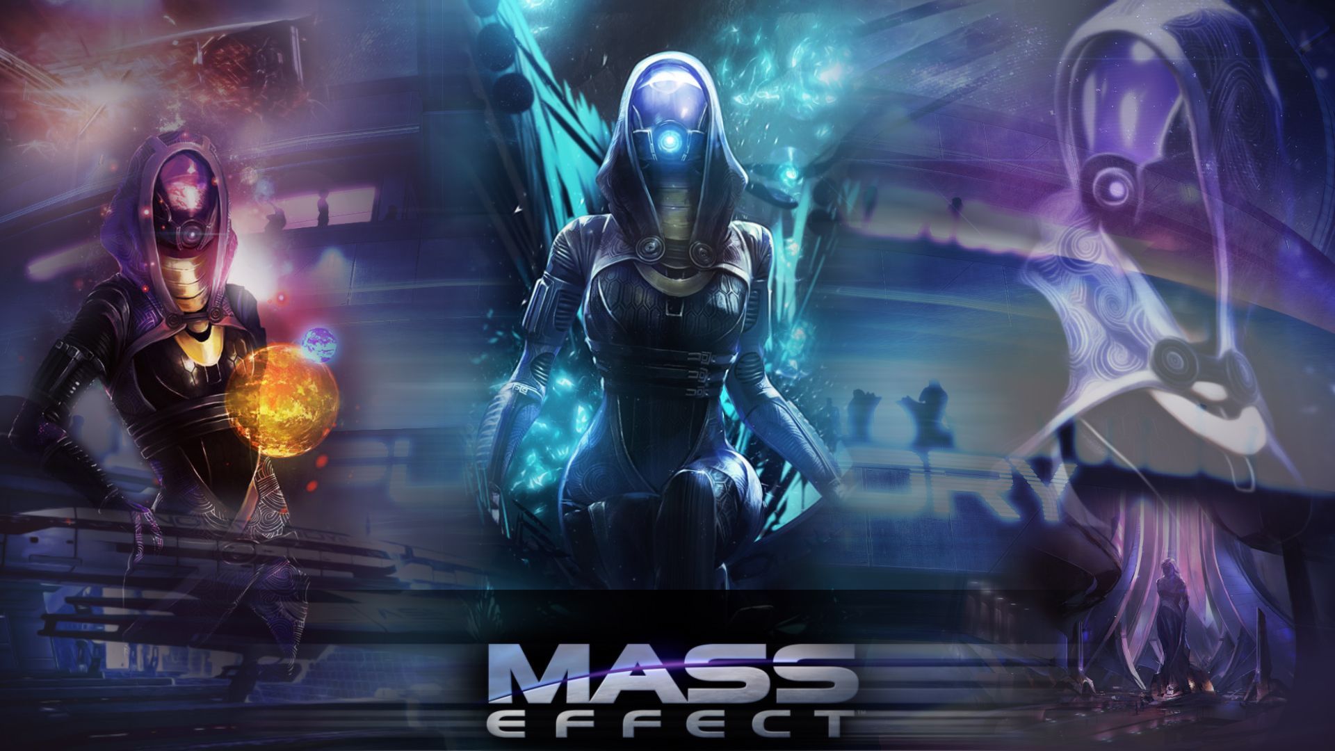 Mass Effect - Talizorah Wallpaper by ShunKazami787 on DeviantArt