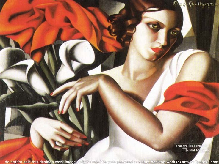tamara de lempicka | Tamara De Lempicka Wallpaper | Loves ART ...
