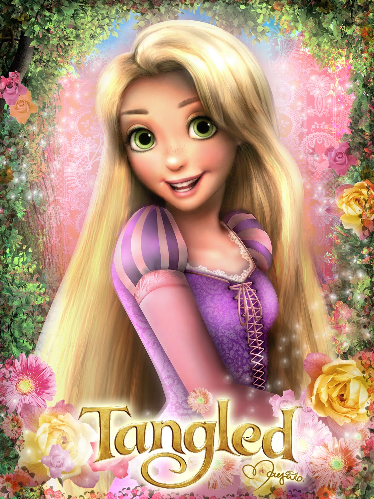Princess Rapunzel Tangled Wallpaper | HD Wallpapers Pulse