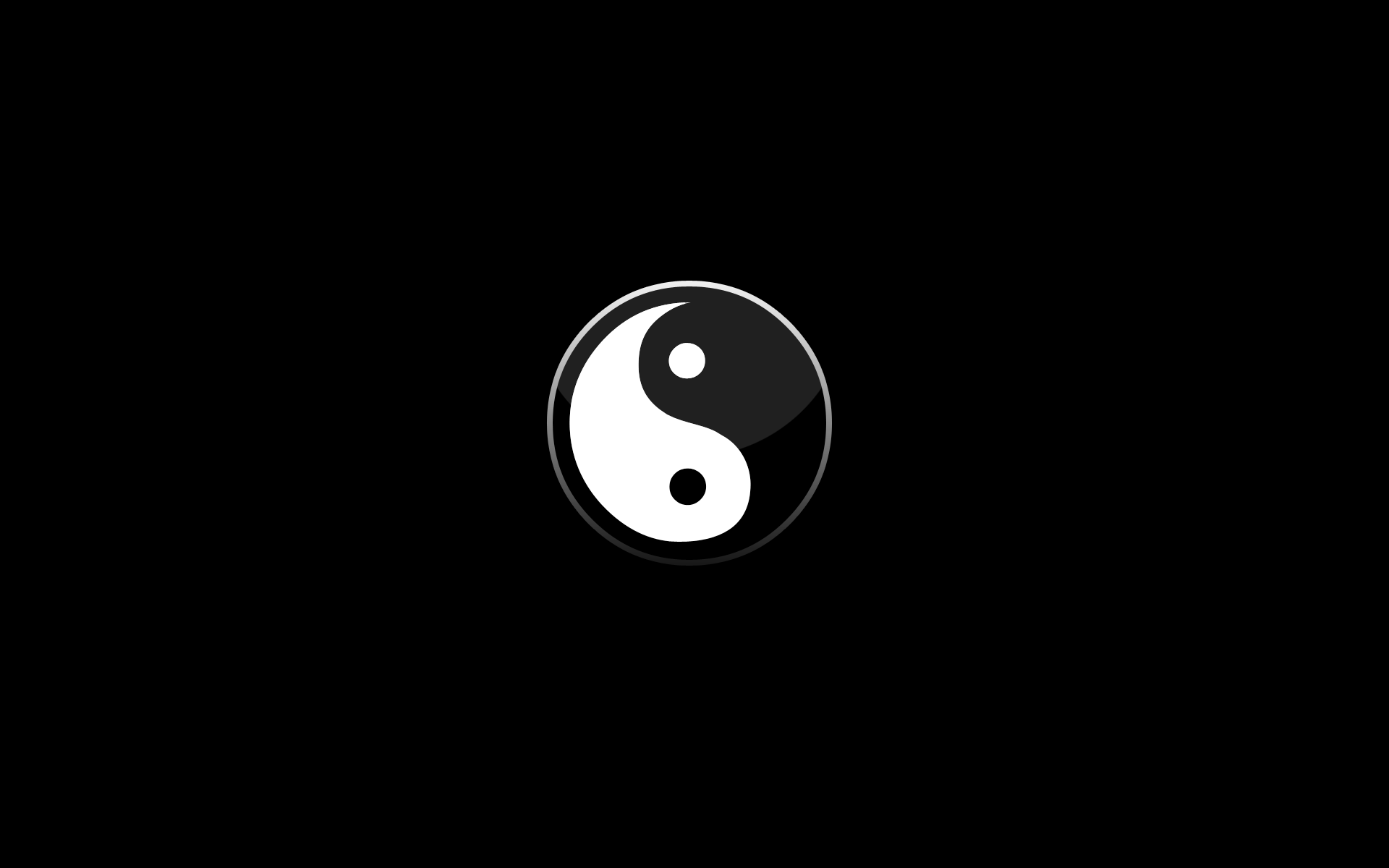 wallpaper: religions, Taoism, yin-yang, eight tri-grams, black and ...