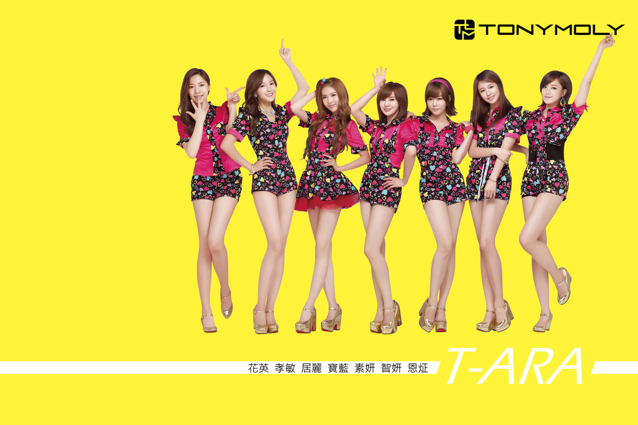 T-ara's beautiful HD Wallpapers from Tony Moly ~ T-ara World ~ 티아라