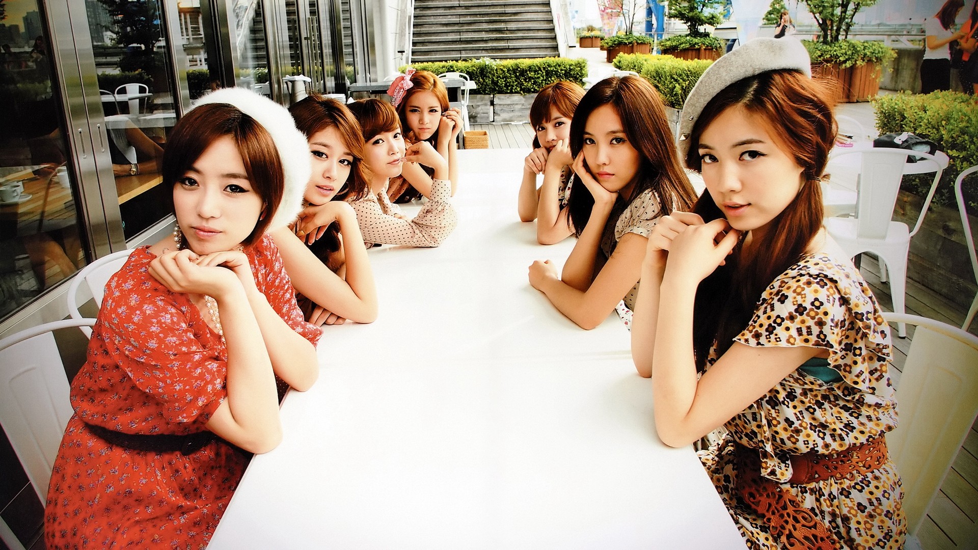 women, models, Asians, T-ara :: Wallpapers