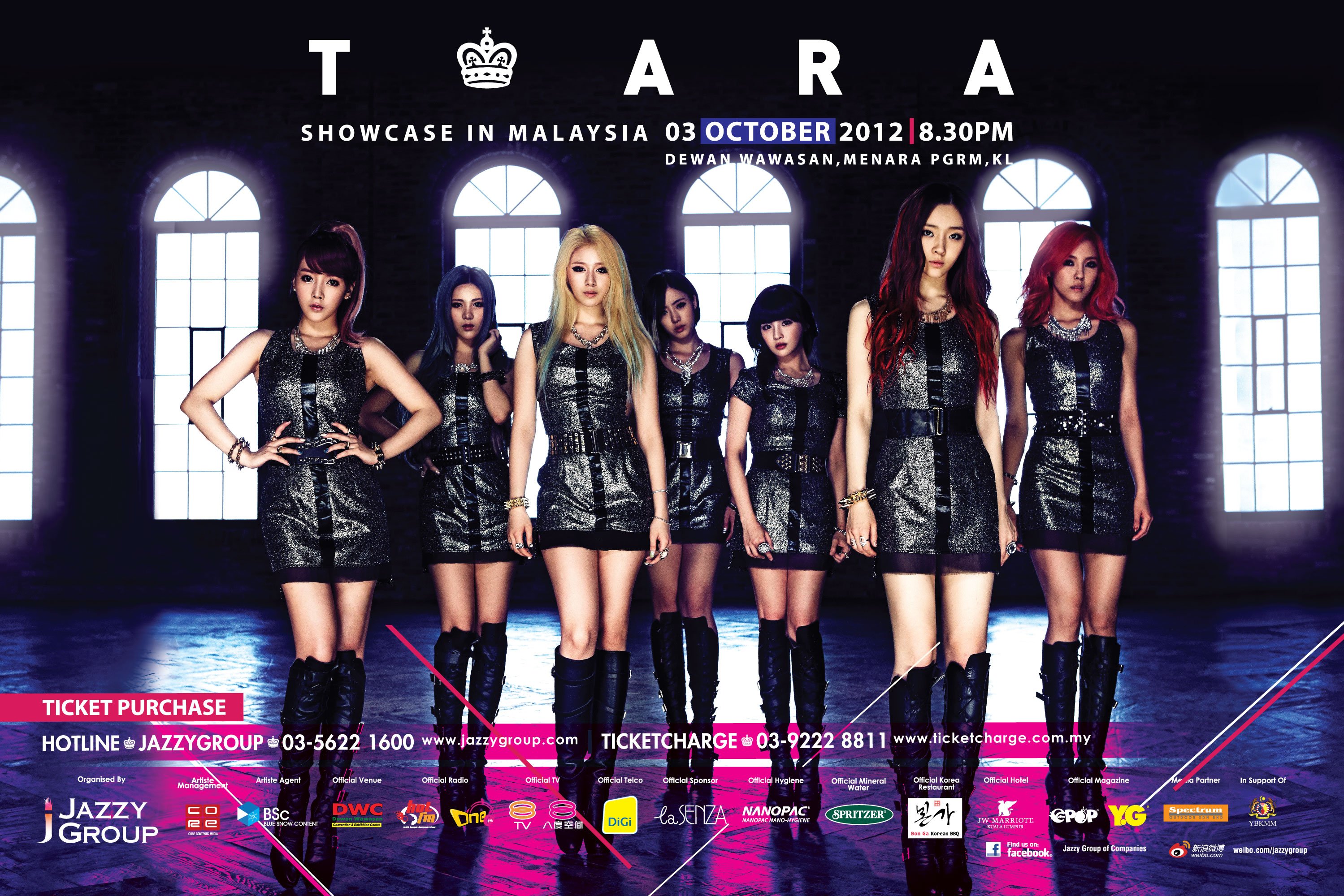 T-ARA kpop k-pop electropop r-b tara Tiara pop wallpaper ...