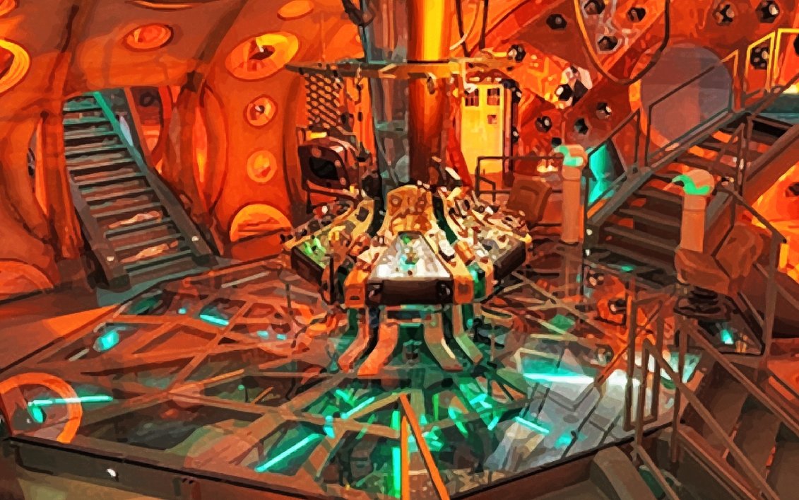 New TARDIS Interior SPOILER by gfoyle on DeviantArt