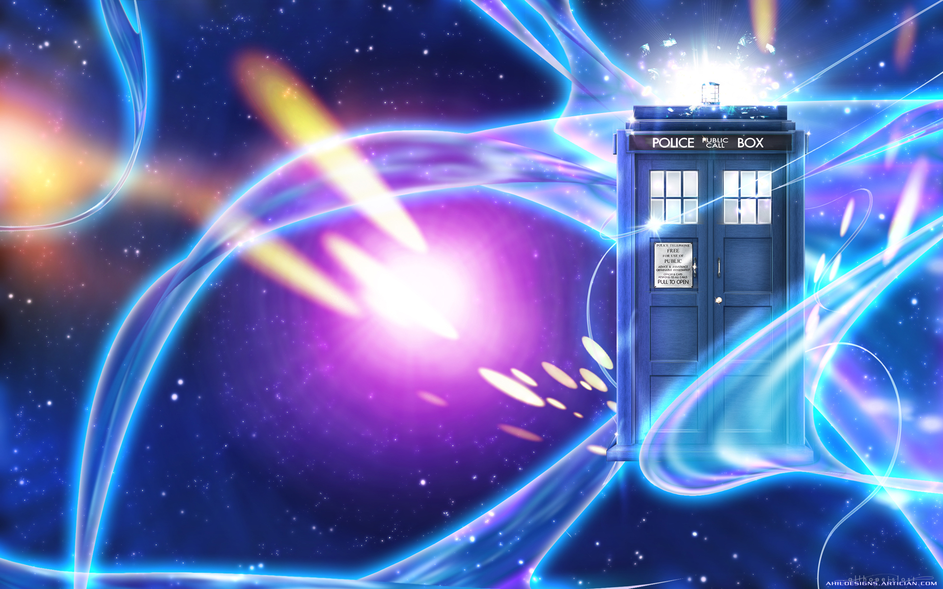 Doctor Who Tardis wallpaper - 610193