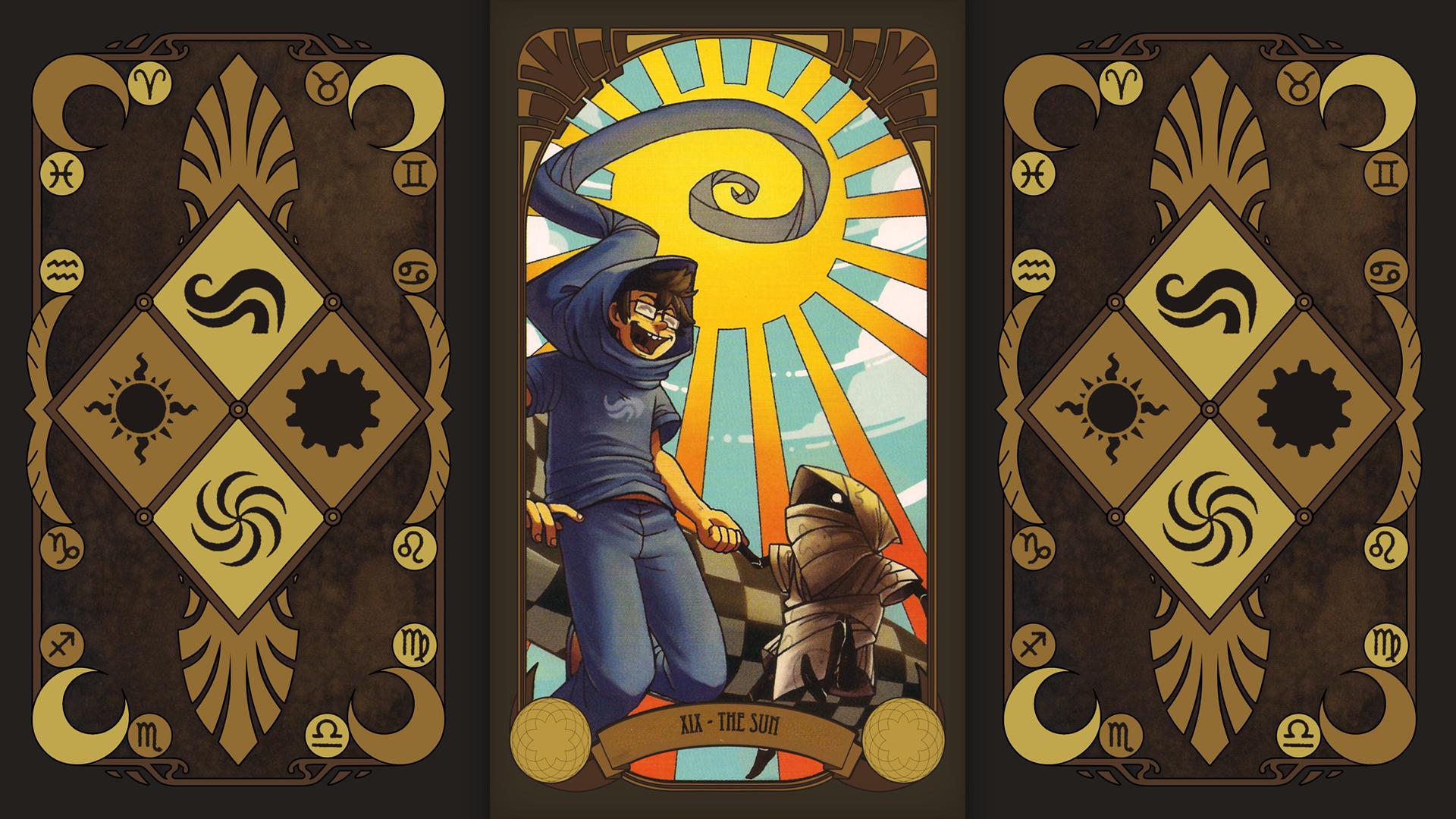 Took the time to scan in all the Homestuck Tarot Cards and make ...