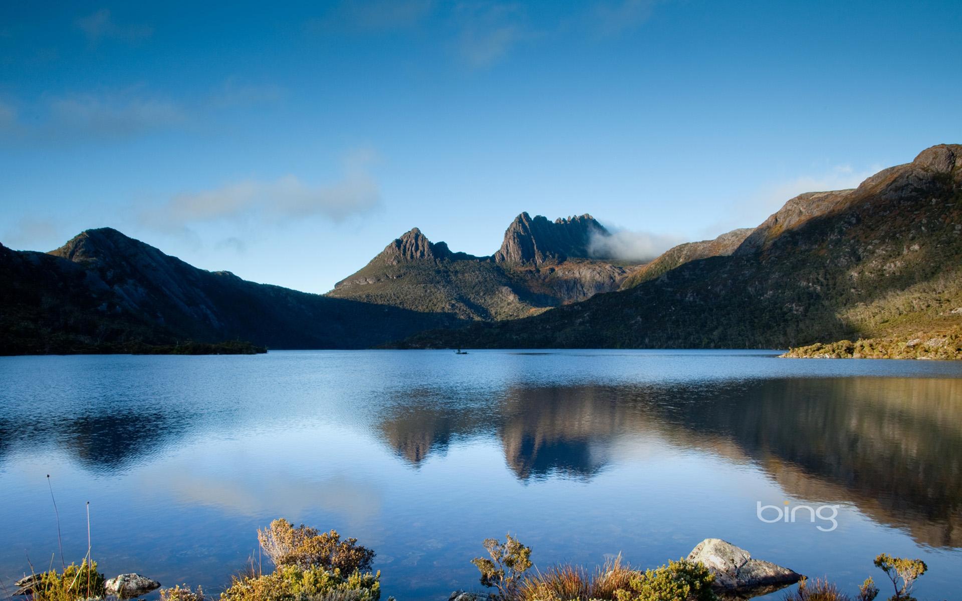 Dove,lake,cradle,mountain,tasmania >> HD Wallpaper, get it now!