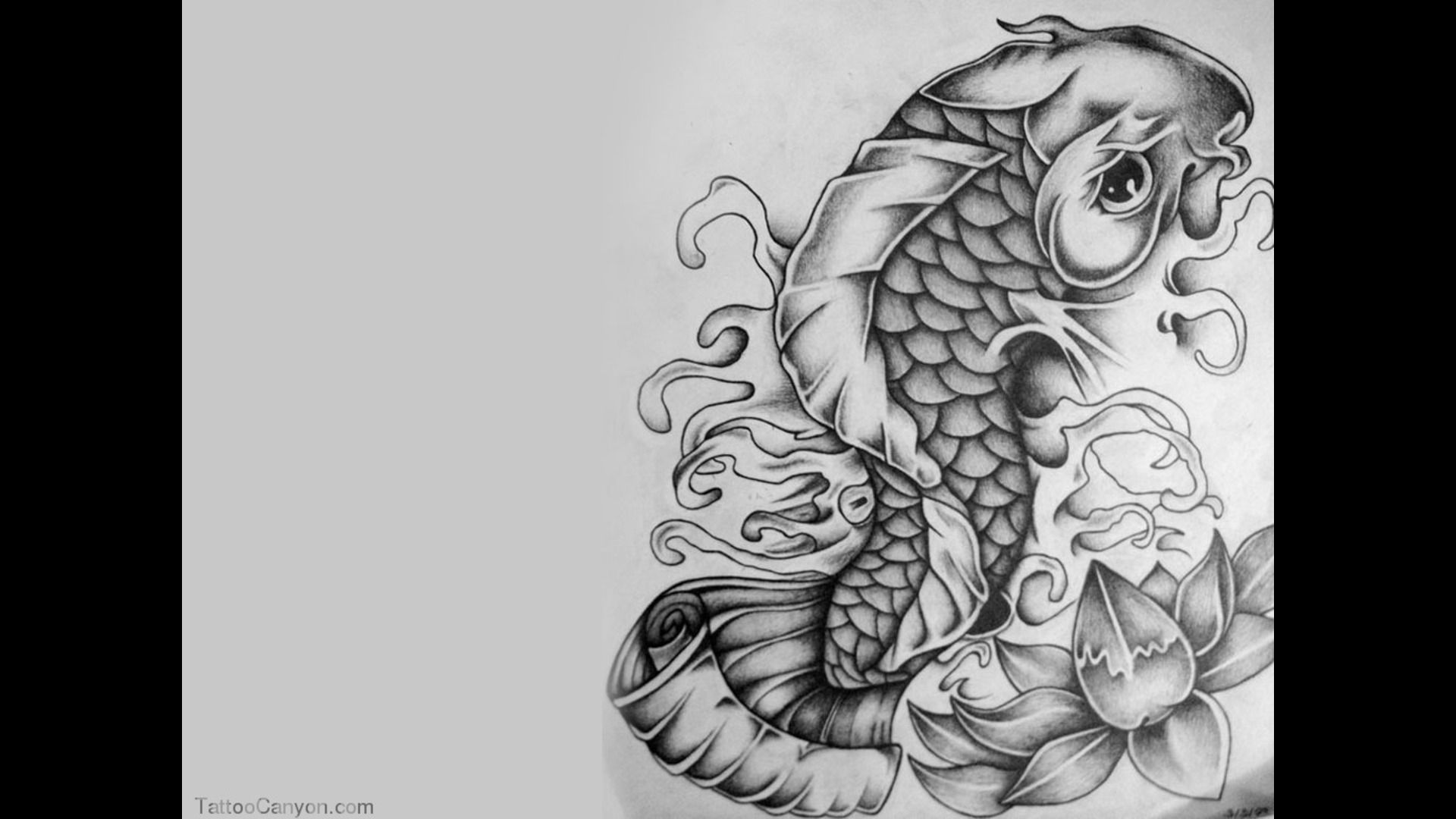 17271 koi fish tattoo wallpaper tattoo design 1920×1080 ...