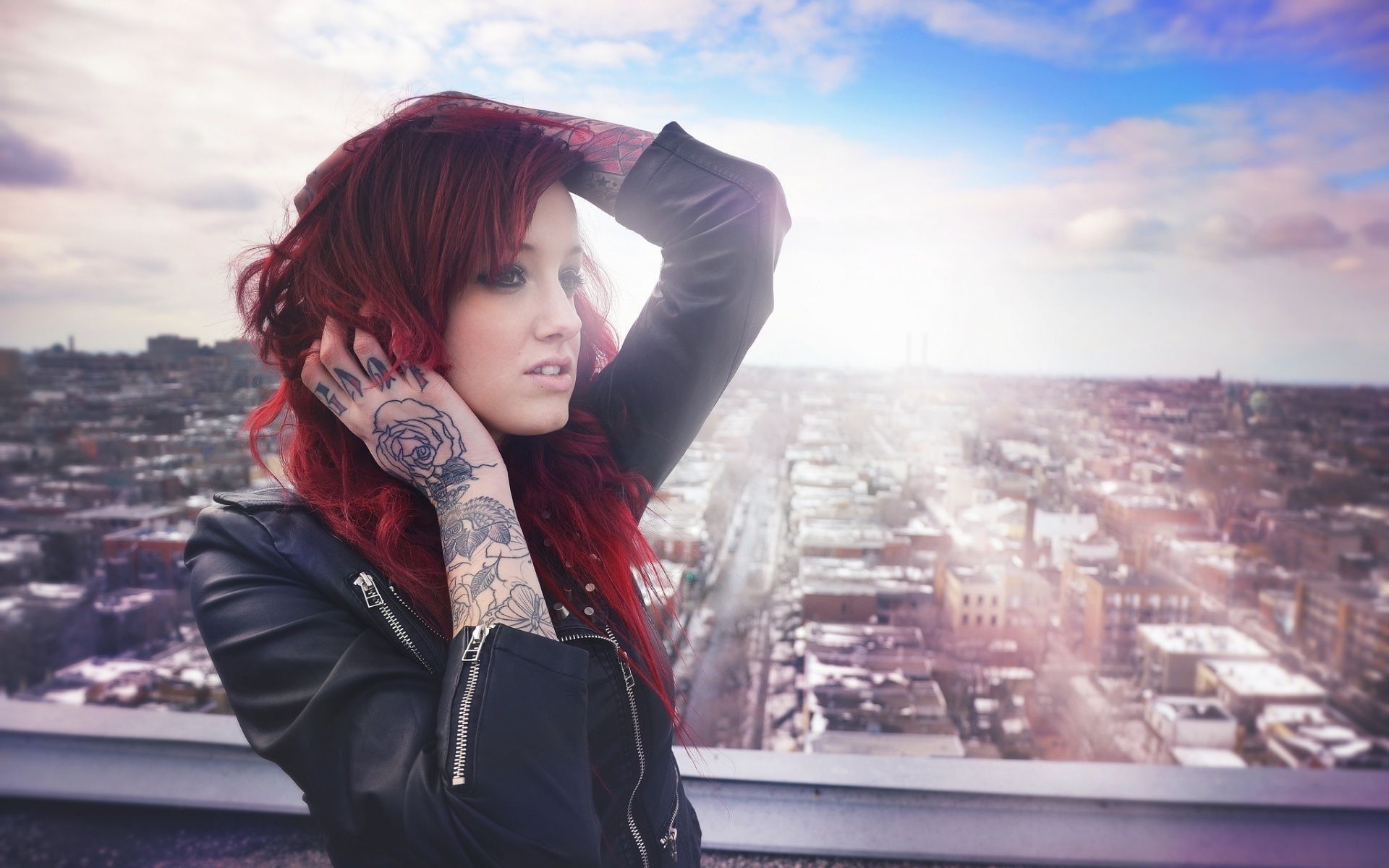 Girls with tattoos - photo wallpapers, girls with tattoos pictures ...