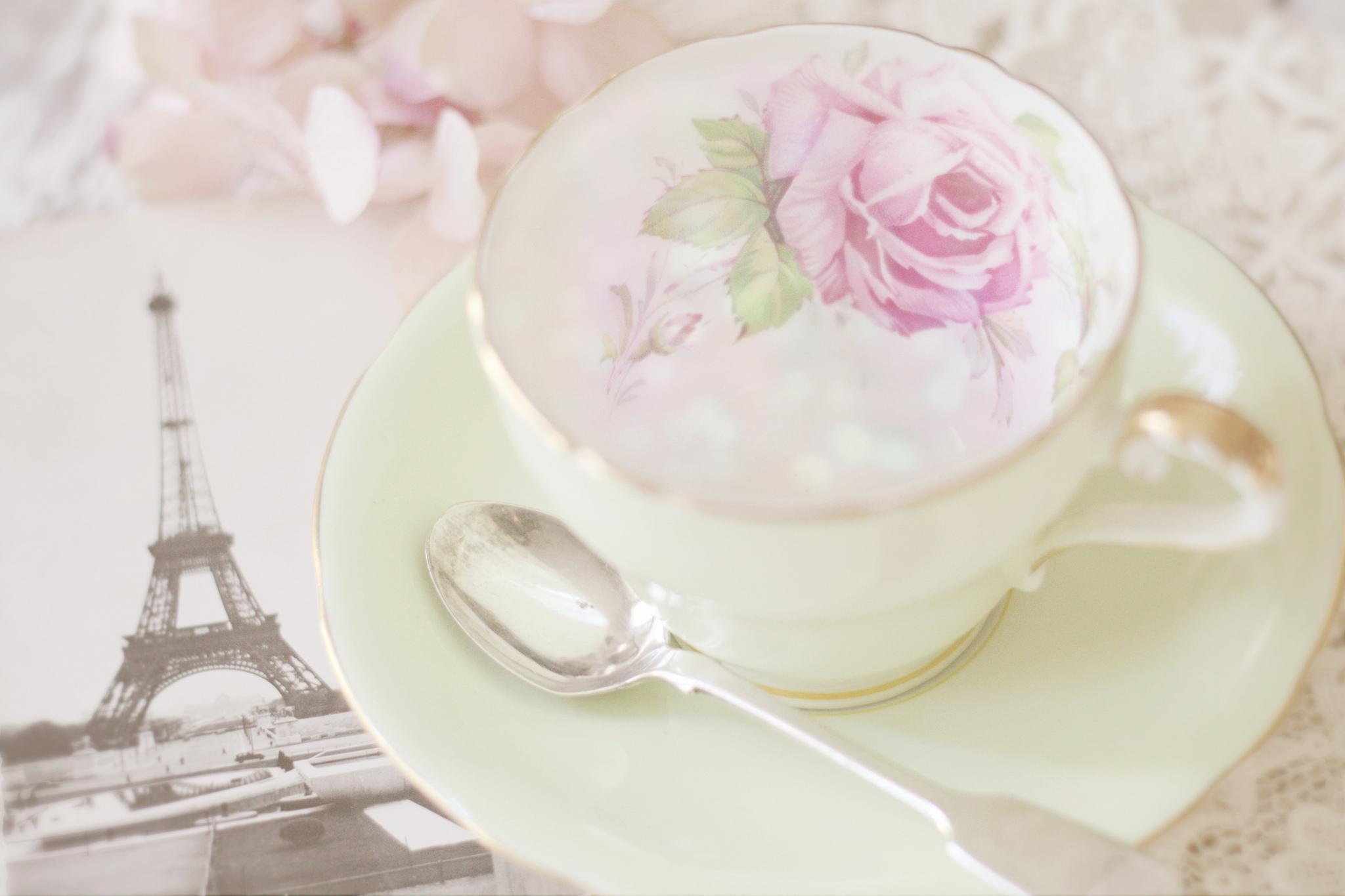 Cup of tea with paris - (#92342) - High Quality and Resolution ...