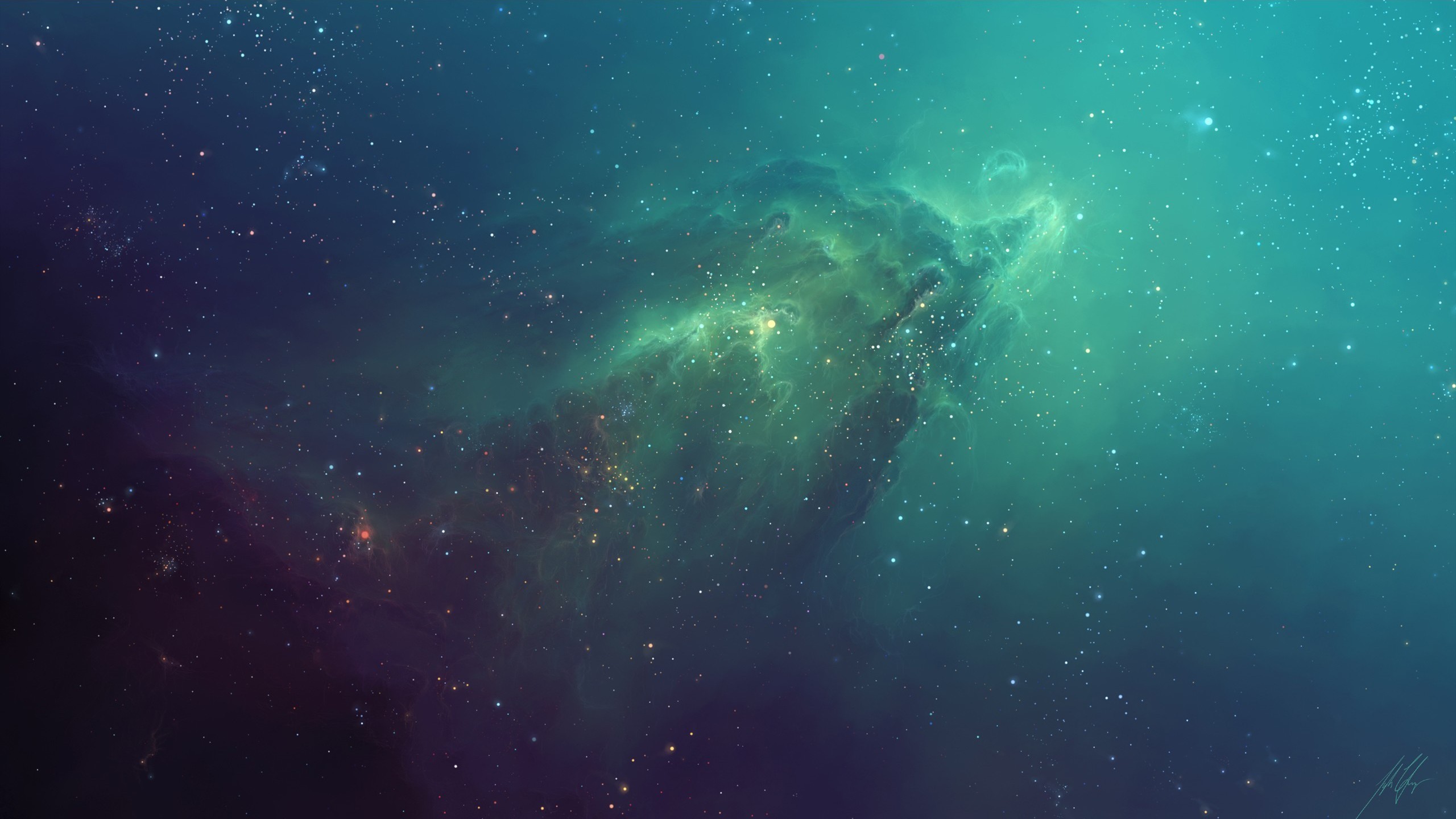 Daily Wallpaper: Distant Nebula | I Like To Waste My Time