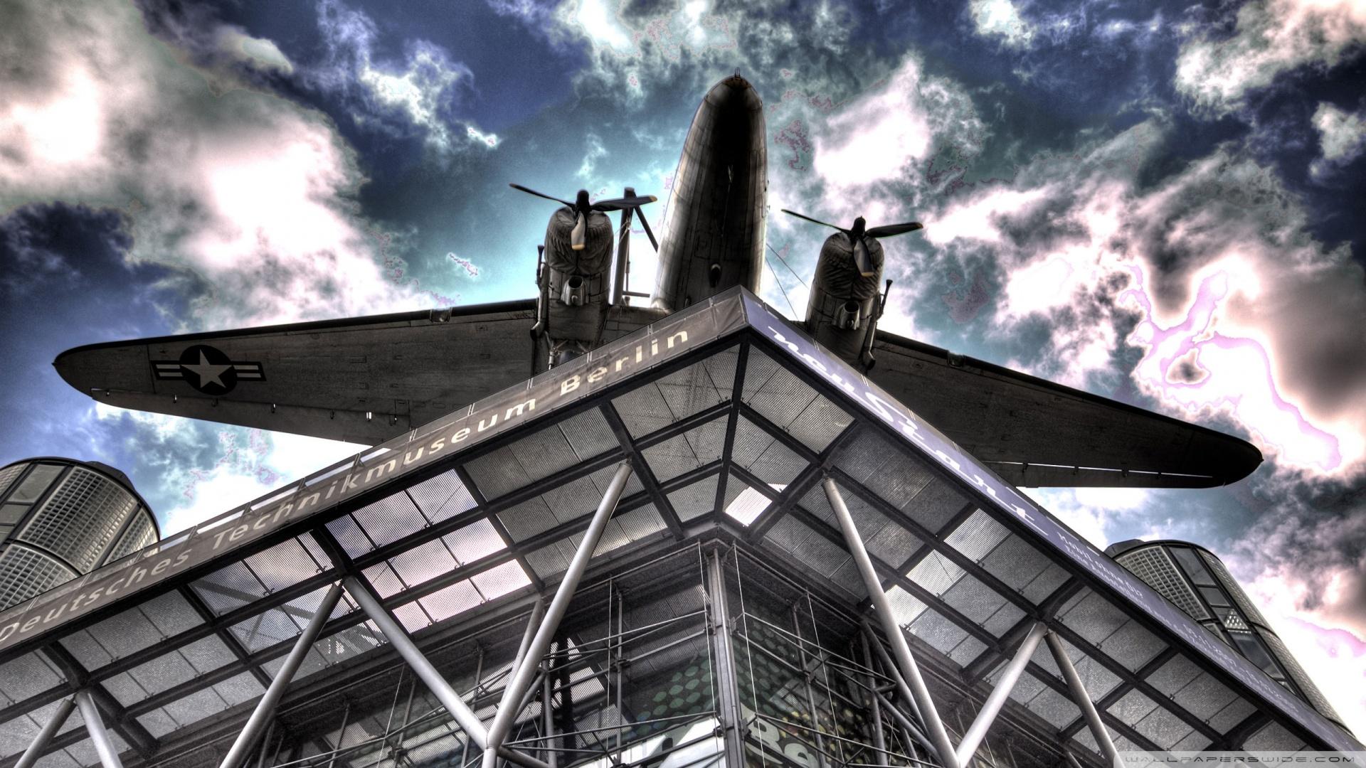 Dc3 On Technical Museum In Berlin Hdr >> HD Wallpaper, get it now!