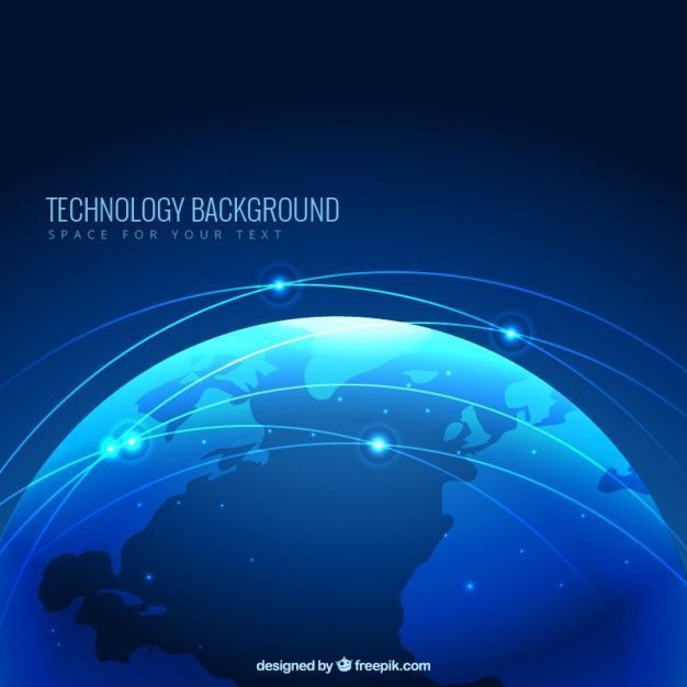 Technology background template Vector | Free Download