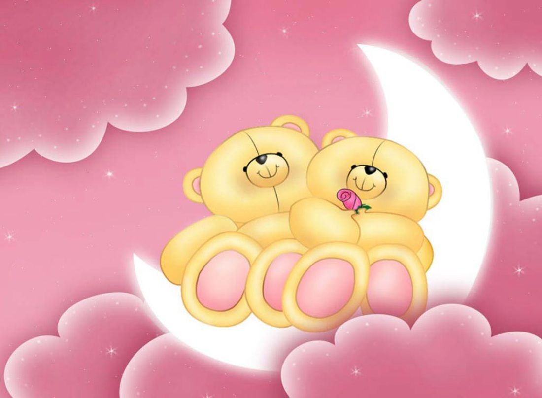 Teddy Bear Moon Wallpaper Download HD 286785 #7645 Wallpaper ...