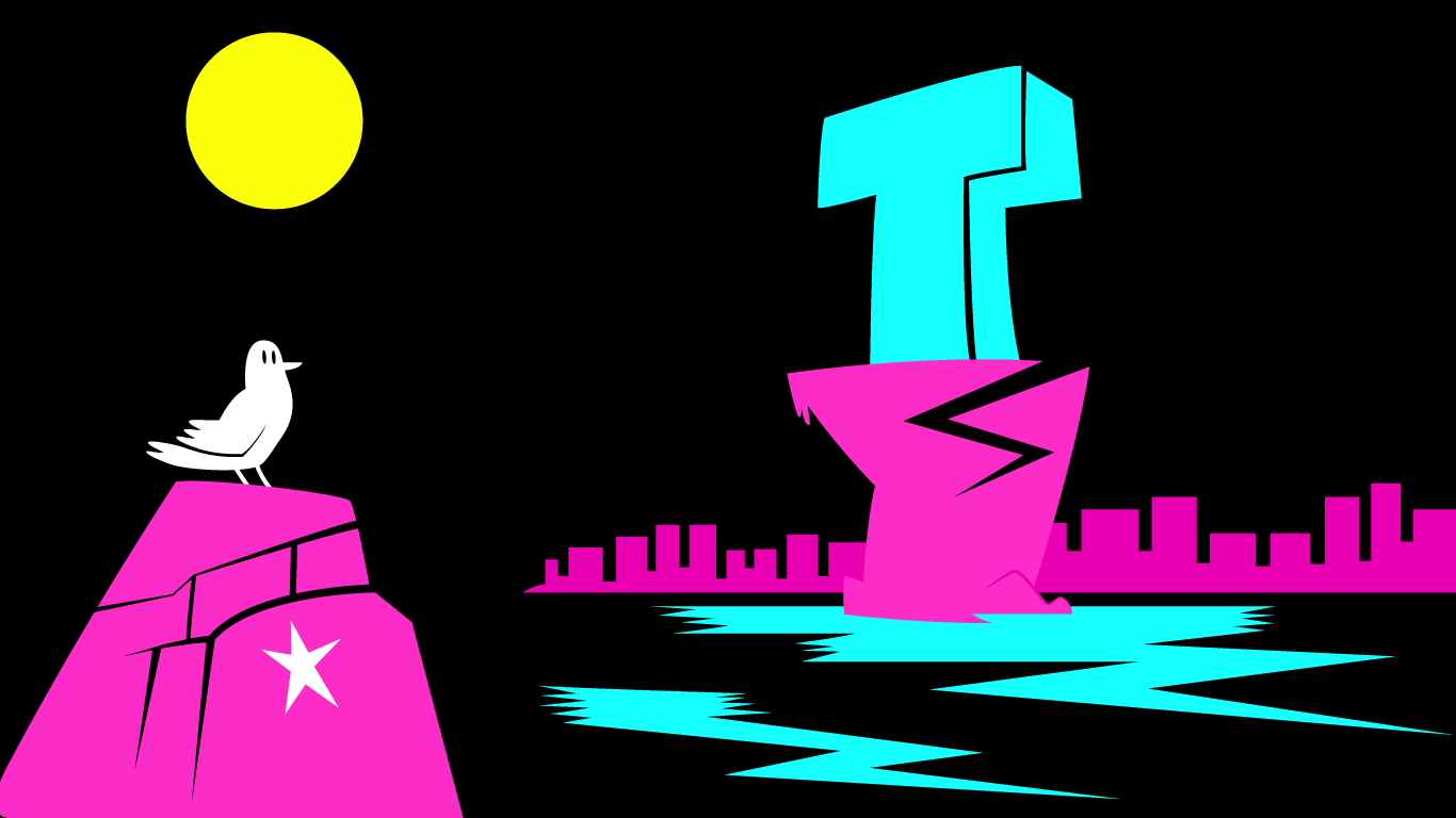 Made a wallpaper based on the Teen Titans Go! Title Sequence ...