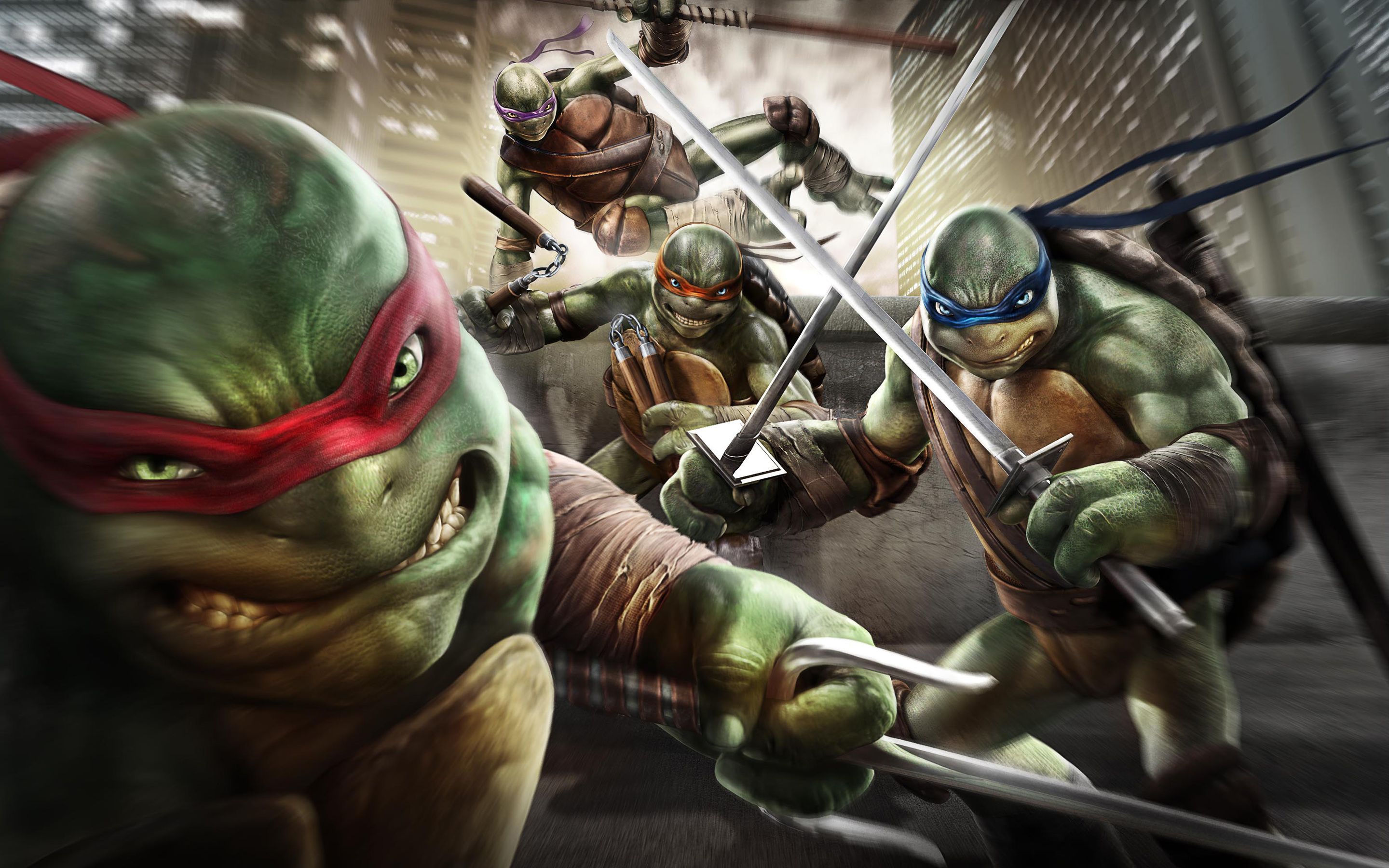 Teenage Mutant Ninja Turtles Out of the Shadows Game Wallpapers ...
