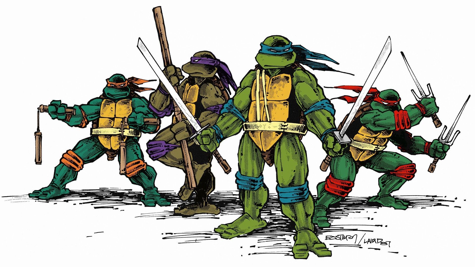 Teenage Mutant Ninja Turtles wallpaper 1920x1080 214746