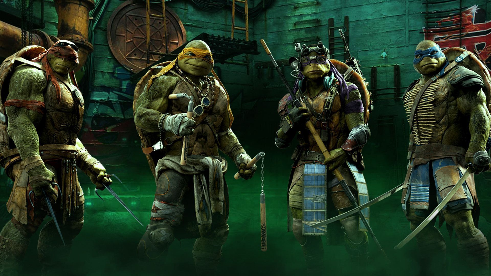 Teenage Mutant Ninja Turtles 2015 Backgrounds