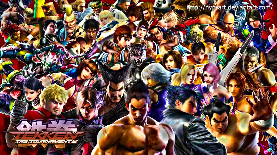 Tekken Tag Tournament 2 Wallpaper all characters by hyp art