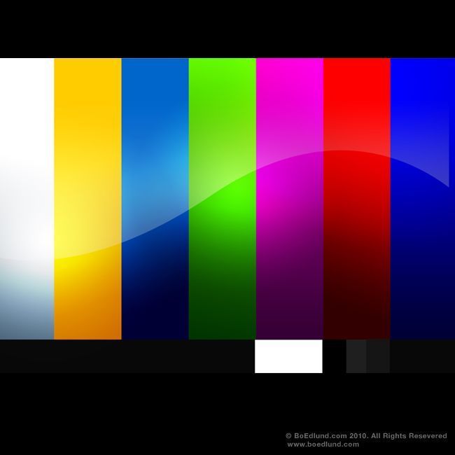 Television Test Pattern Background PSD Photoshop Graphics Bo