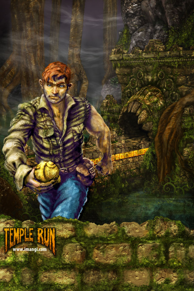 Temple Run Update adds Artsy Wallpapers to its Store Items