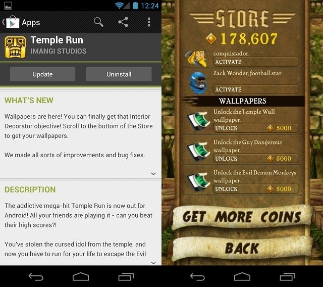 Cult of Android - Temple Run Updated You Can Finally Complete