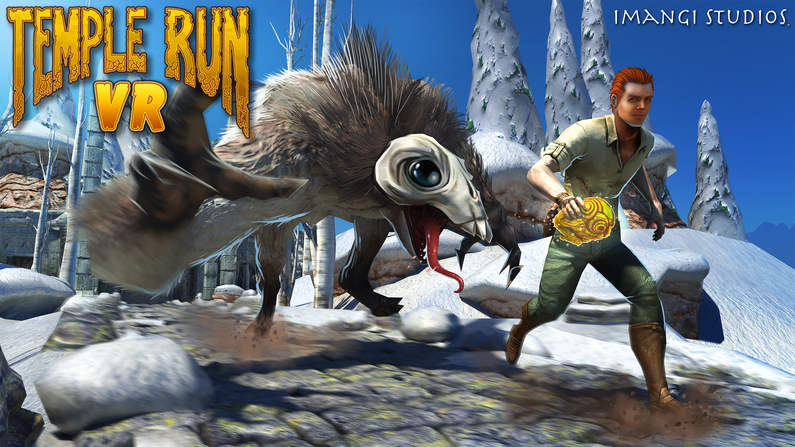 Virtual reality Temple Run is a free first-person endless runner ...