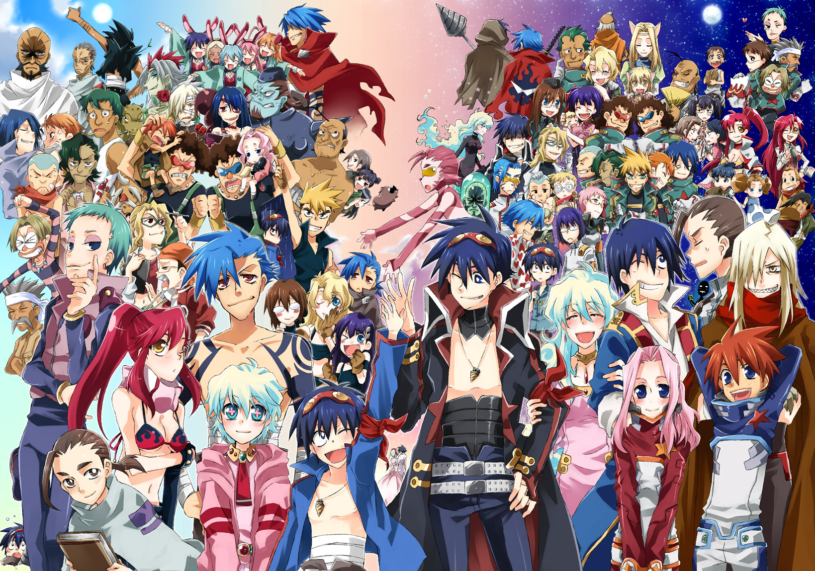 Anime Tengen Toppa Gurren Lagann HD Wallpaper