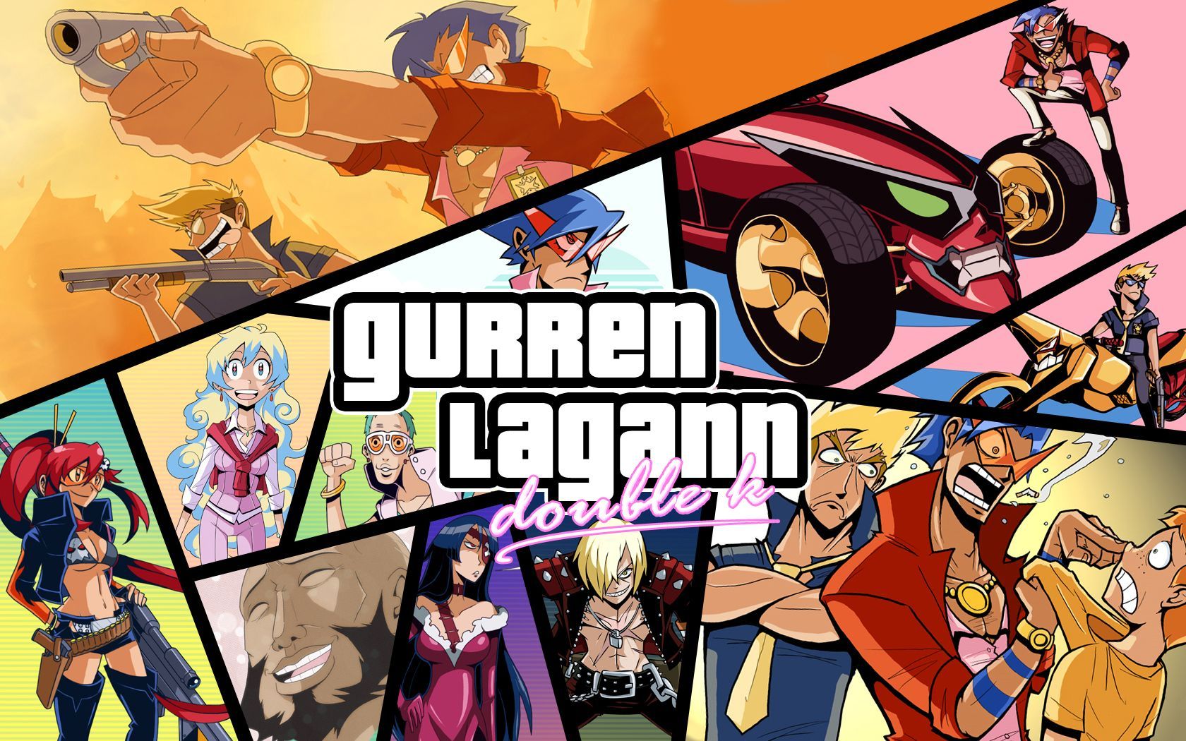 Anime Tengen Toppa Gurren Lagann Wallpaper